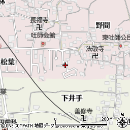 京都府木津川市吐師松葉43-6周辺の地図