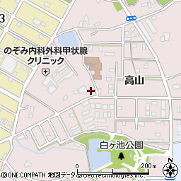 愛知県豊橋市飯村町寺前周辺の地図