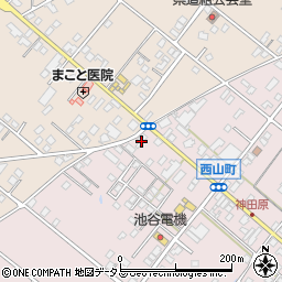 静岡県浜松市中央区西山町2300周辺の地図