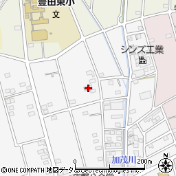 静岡県磐田市富丘95-1周辺の地図