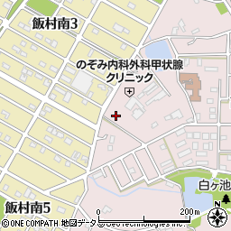 愛知県豊橋市飯村町高山10-92周辺の地図