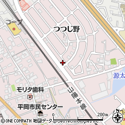 兵庫県加古川市平岡町つつじ野1-217周辺の地図