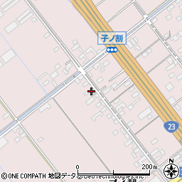 愛知県豊橋市神野新田町ヲノ割68周辺の地図
