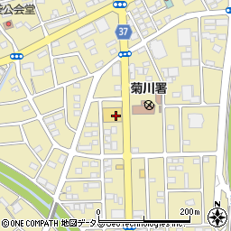 ウエルシア菊川加茂店周辺の地図