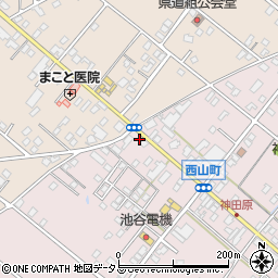 静岡県浜松市中央区西山町2298周辺の地図