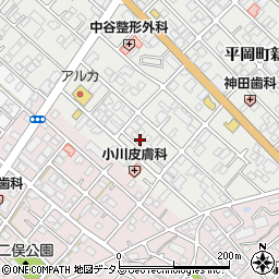 兵庫県加古川市平岡町新在家86-10周辺の地図
