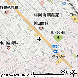 兵庫県加古川市平岡町新在家35-9周辺の地図