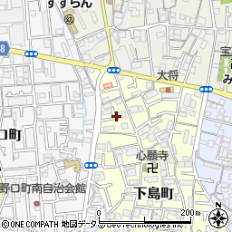 大阪府門真市下島町8周辺の地図