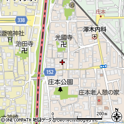 大阪府豊中市庄本町1丁目周辺の地図