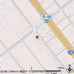 愛知県豊橋市神野新田町ヲノ割71周辺の地図