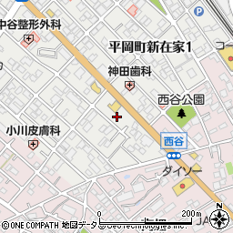 兵庫県加古川市平岡町新在家35-1周辺の地図