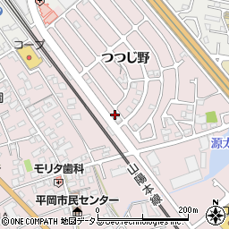 兵庫県加古川市平岡町つつじ野1-216周辺の地図