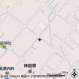 静岡県浜松市中央区西山町2078周辺の地図