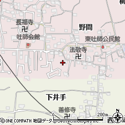 京都府木津川市吐師松葉59周辺の地図