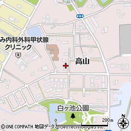 愛知県豊橋市飯村町高山73周辺の地図