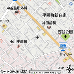 兵庫県加古川市平岡町新在家69-2周辺の地図
