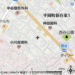 黒田荘周辺の地図