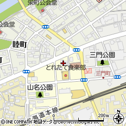 静岡県袋井市山名町3-8周辺の地図