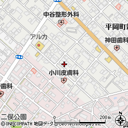 兵庫県加古川市平岡町新在家86-11周辺の地図