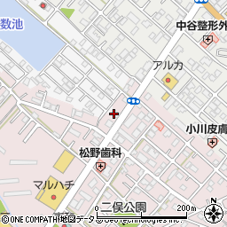 加古川遊技業組合周辺の地図