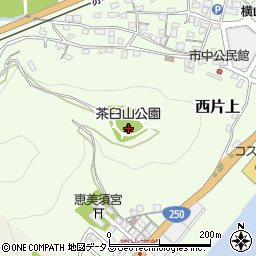 茶臼山公園周辺の地図