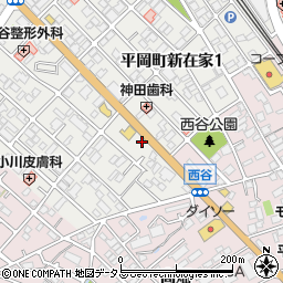 兵庫県加古川市平岡町新在家35-4周辺の地図