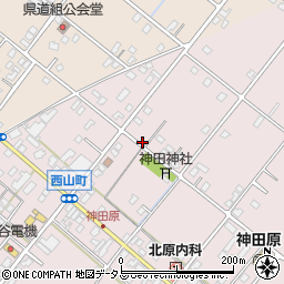 静岡県浜松市中央区西山町2084周辺の地図