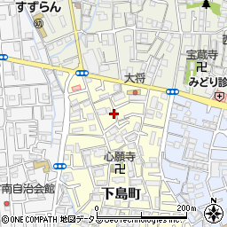 大阪府門真市下島町7-8周辺の地図