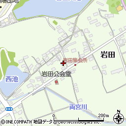 岡山県赤磐市岩田134周辺の地図