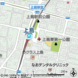 スタシオン上島Ａ周辺の地図