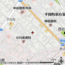 兵庫県加古川市平岡町新在家81周辺の地図