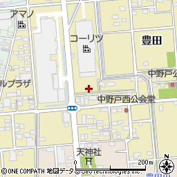 静岡県磐田市豊田733周辺の地図