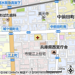 ネッツトヨタ神戸ネッツテラス夙川周辺の地図