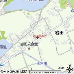 岡山県赤磐市岩田225周辺の地図