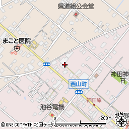 静岡県浜松市中央区西山町2175周辺の地図