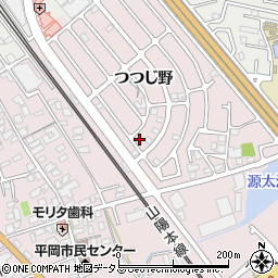 兵庫県加古川市平岡町つつじ野1-354周辺の地図