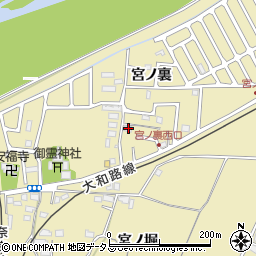 京都府木津川市木津宮ノ裏203周辺の地図