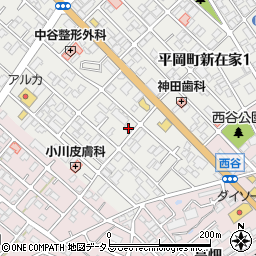 兵庫県加古川市平岡町新在家76-4周辺の地図