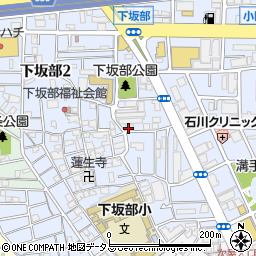 ＧＳパーク尼崎下坂部第四駐車場周辺の地図