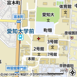 愛知大学　株式会社Ａ・Ｕ・Ｓ周辺の地図