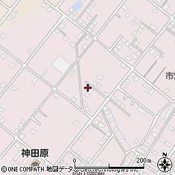 静岡県浜松市中央区西山町2025周辺の地図