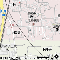 京都府木津川市吐師松葉31周辺の地図