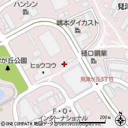 日本キャタピラー　西日本支社　神戸営業所周辺の地図