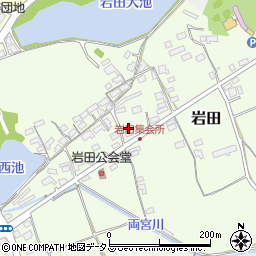 岡山県赤磐市岩田229周辺の地図