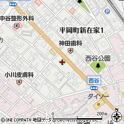 タイムズカー東加古川周辺の地図
