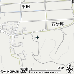 愛知県南知多町（知多郡）内海（石ケ坪）周辺の地図