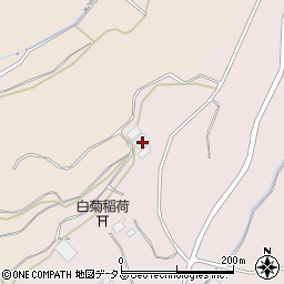 静岡県浜松市中央区白洲町3476周辺の地図