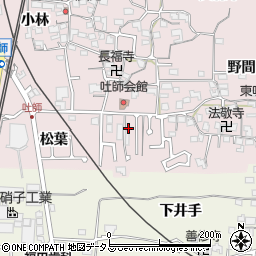 京都府木津川市吐師松葉37-3周辺の地図