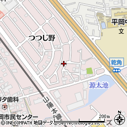兵庫県加古川市平岡町つつじ野1-299周辺の地図