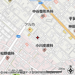 兵庫県加古川市平岡町新在家91-3周辺の地図